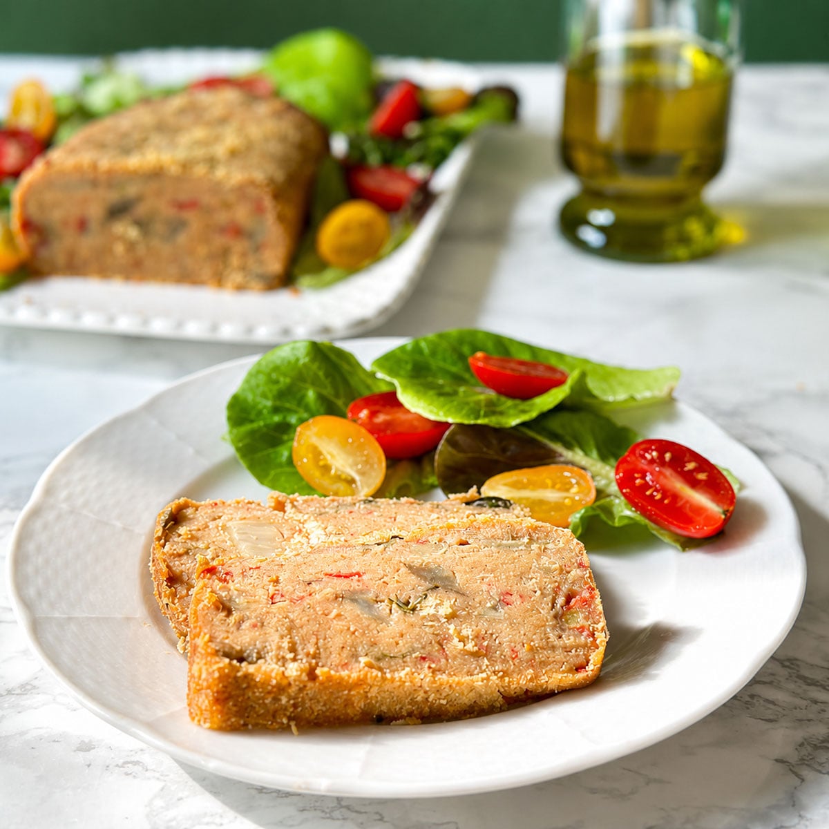 Italian Eggplant Meatloaf Recipe