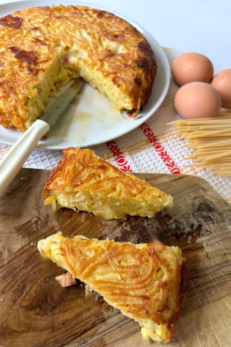 Neapolitan Pasta Frittata Recipe (Frittata di Spaghetti) - Recipes from ...