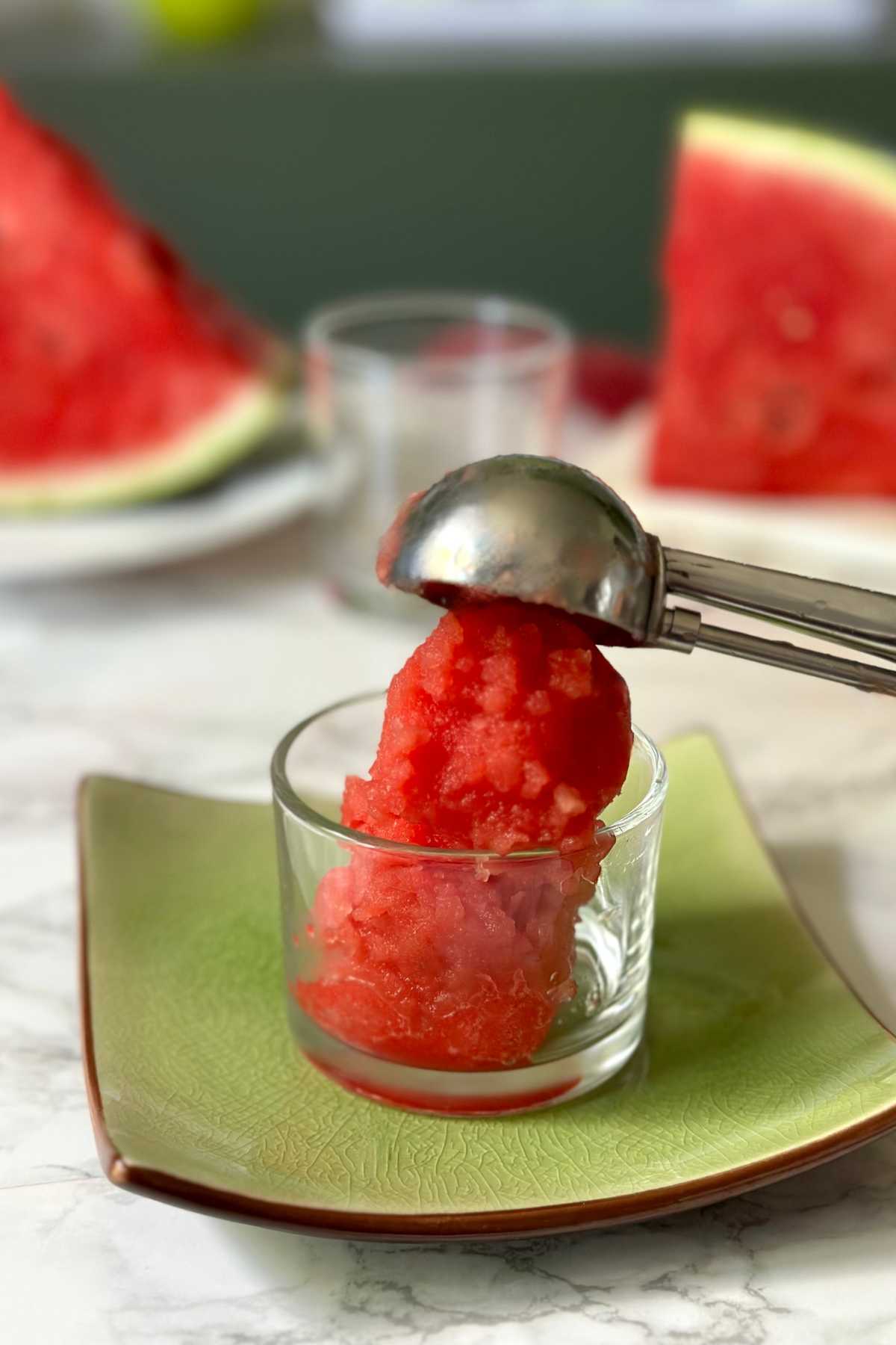 watermelon sorbet