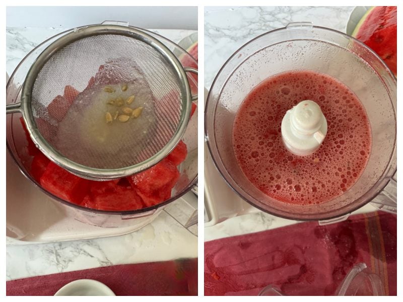 watermelon sorbet recipe step 3