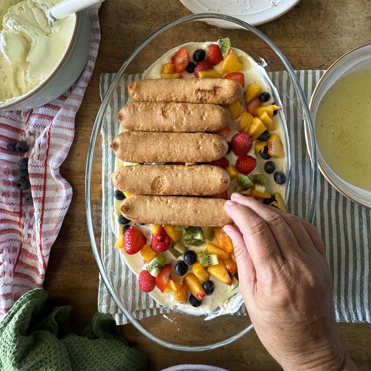 Summer Fruit Tiramisu (Fresh and Light Egg-free Recipe)