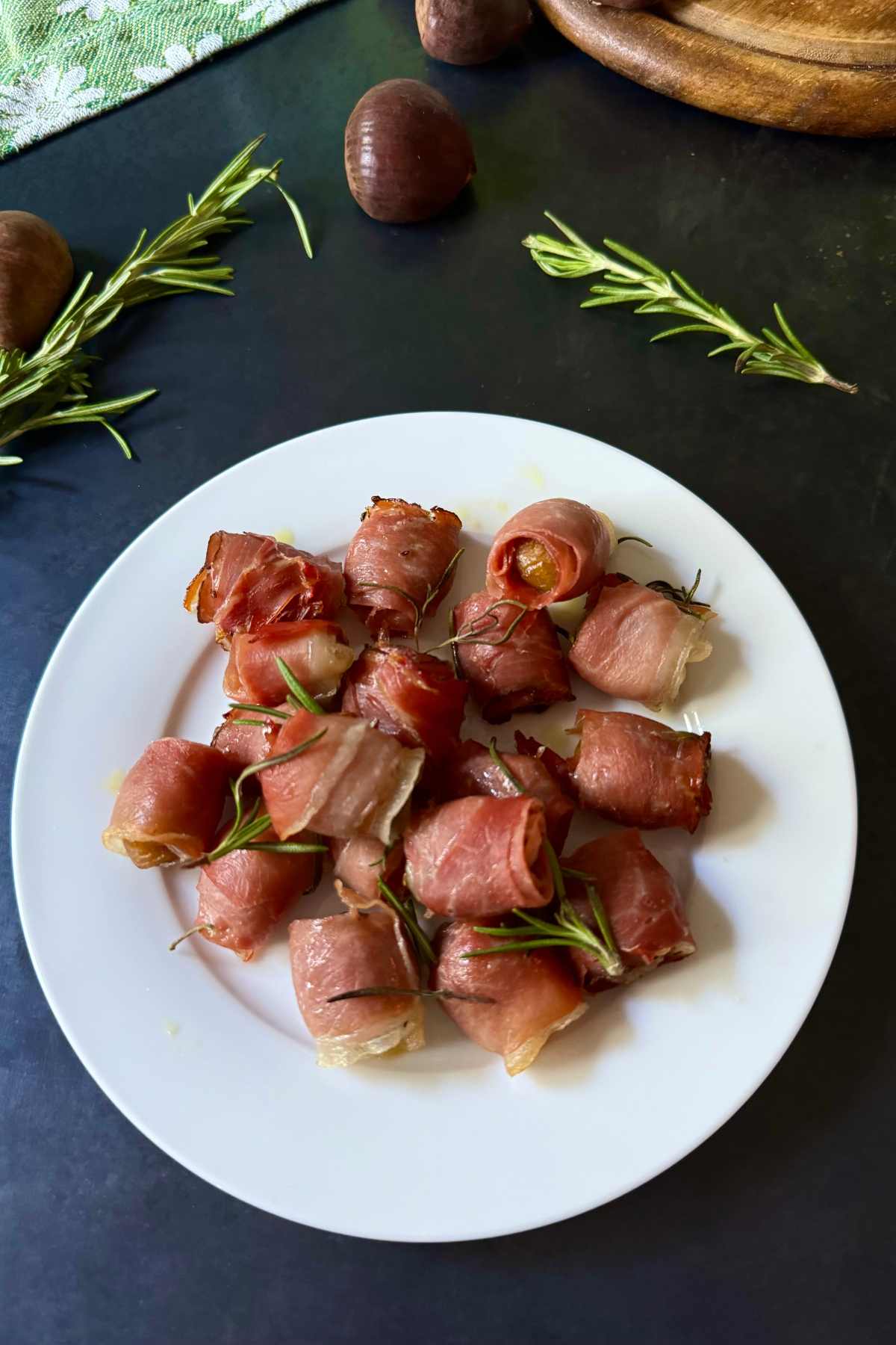 speck wrapped chestnuts