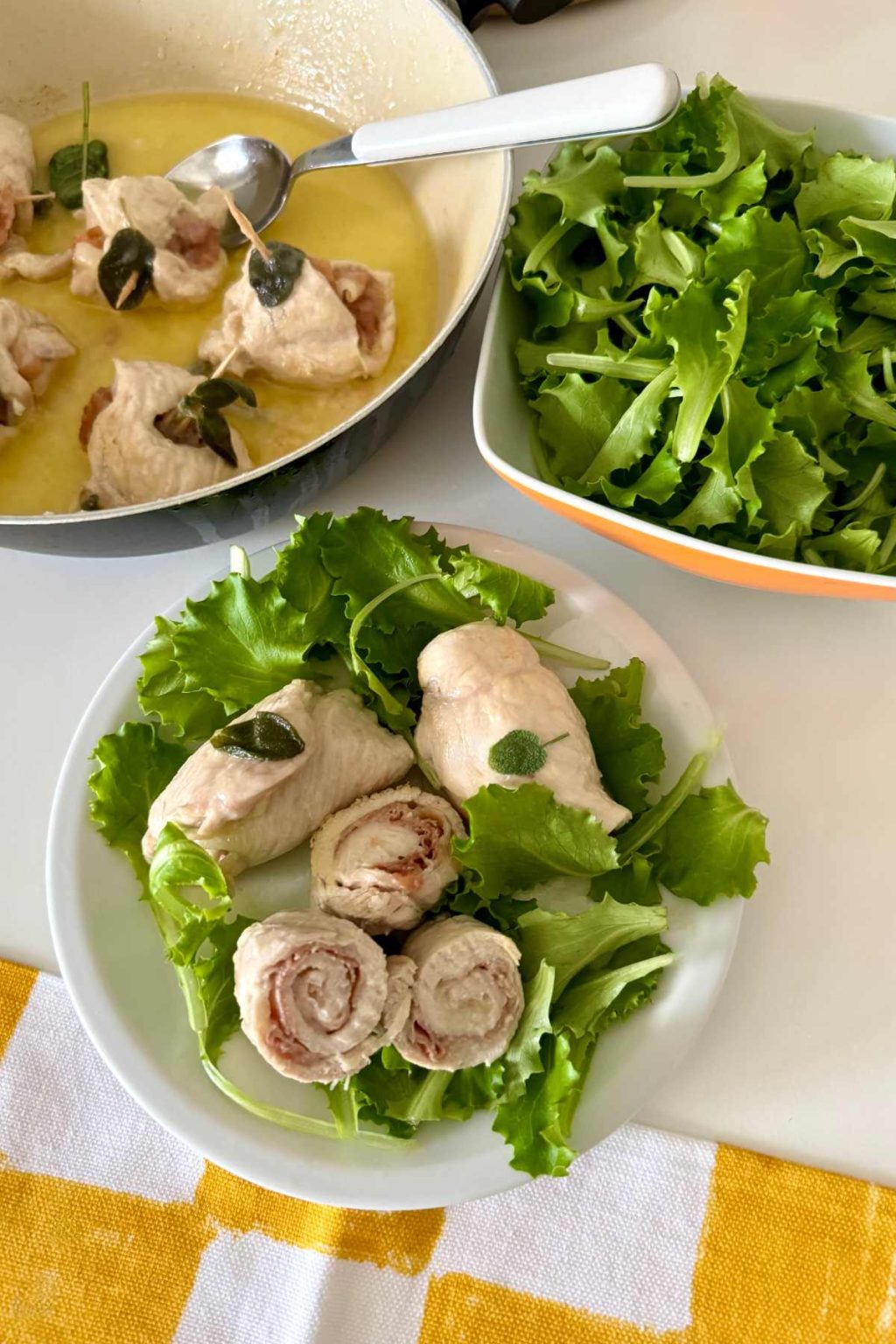Italian Stuffed Chicken Rolls (Involtini di Pollo) - Recipes from Italy