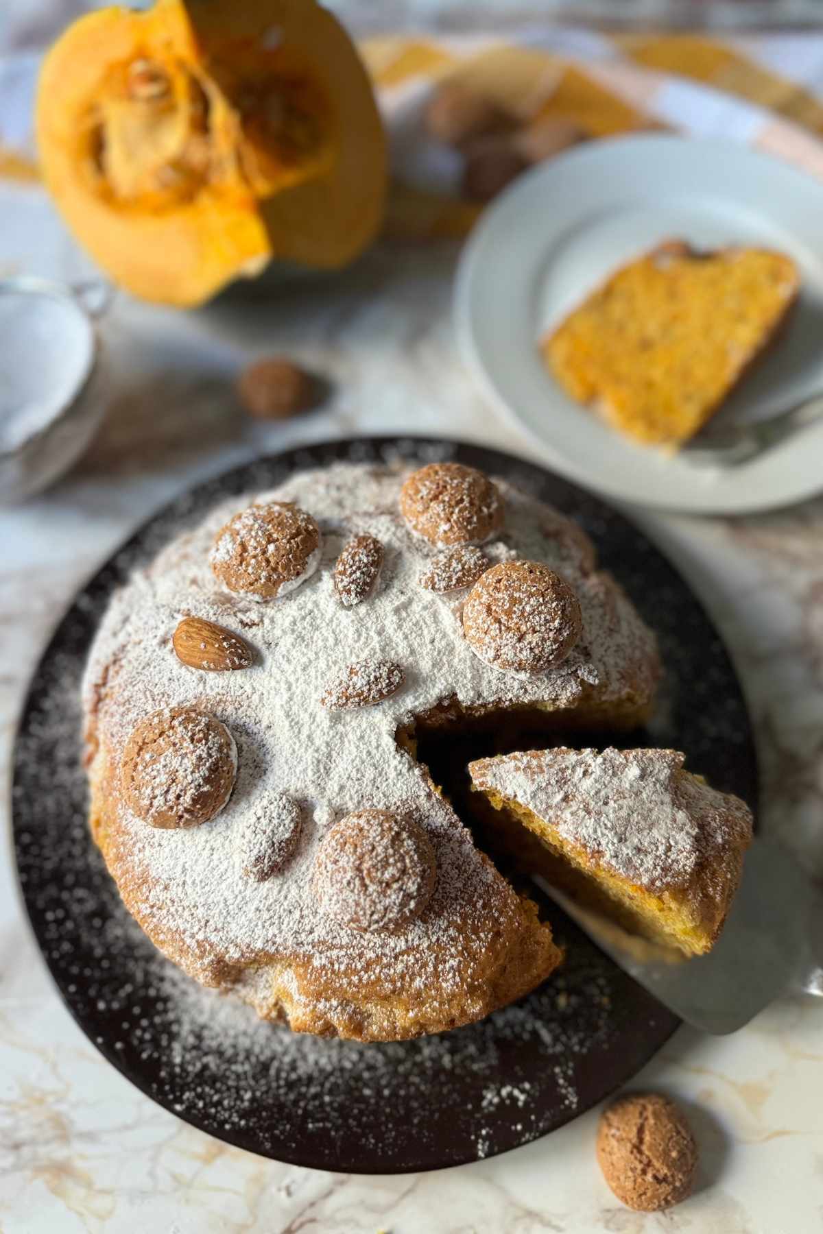 Rustic Italian Pumpkin Cake