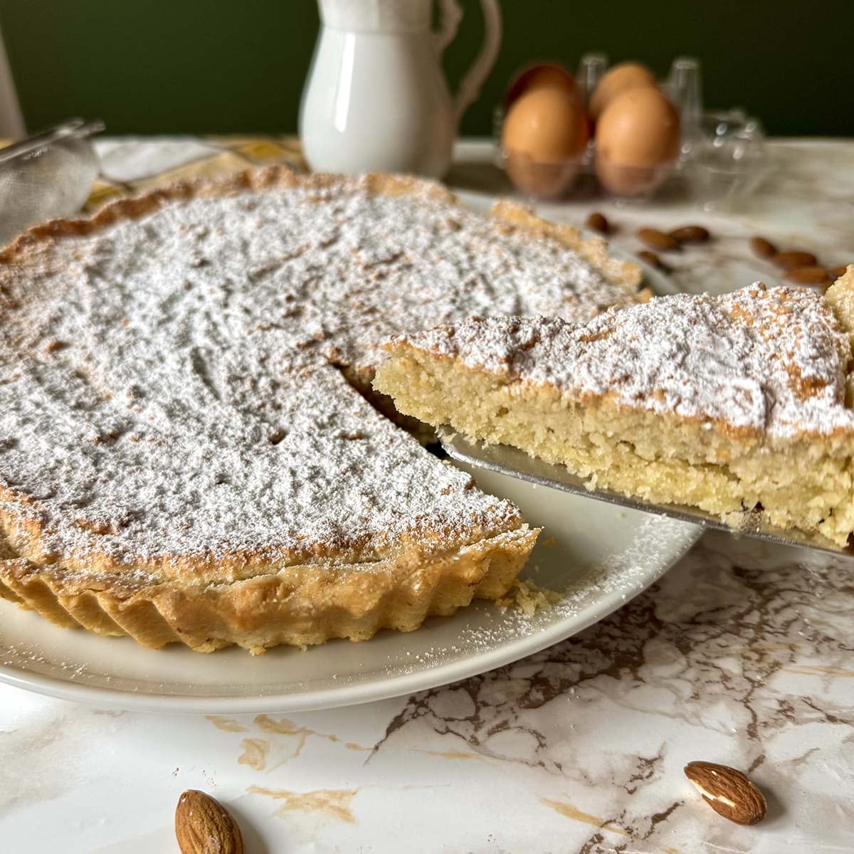 Crostata di Mandorle (Italian Almond Tart)