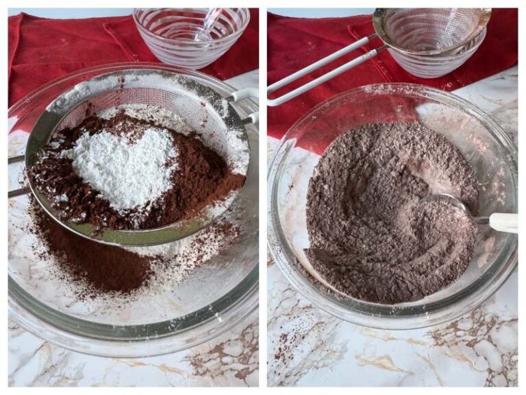 Easy Chocolate Raspberry Heart Cake - Recipes from Italy