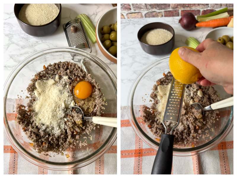 italian stuffed olives step 3