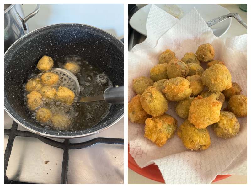 italian stuffed olives step 6