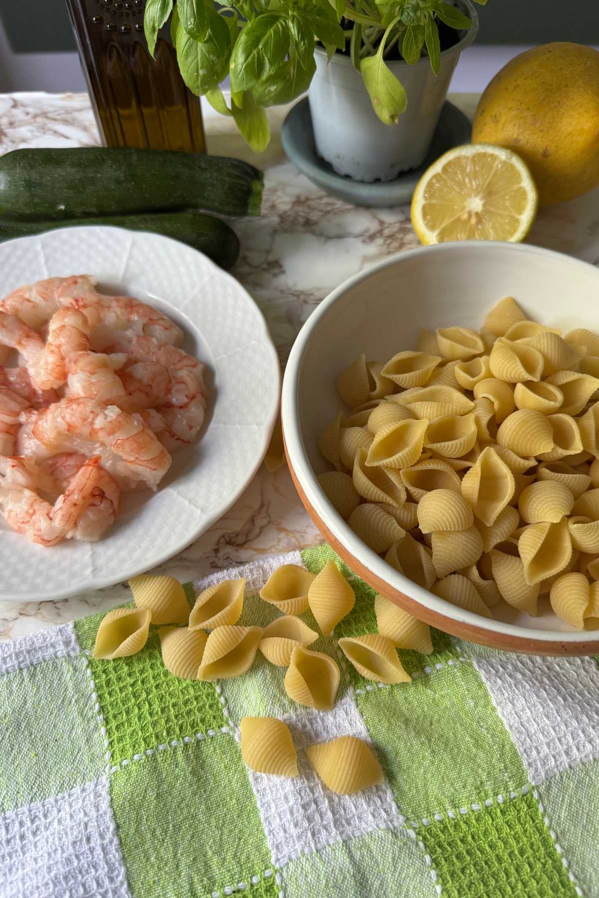 shrimp pasta salad