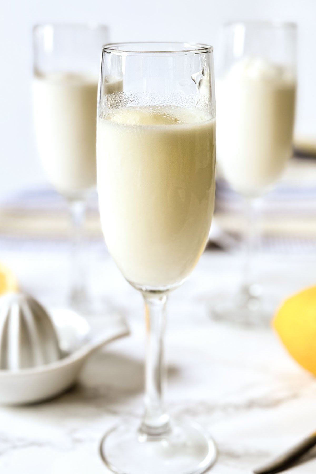 traditional Italian lemon sorbet