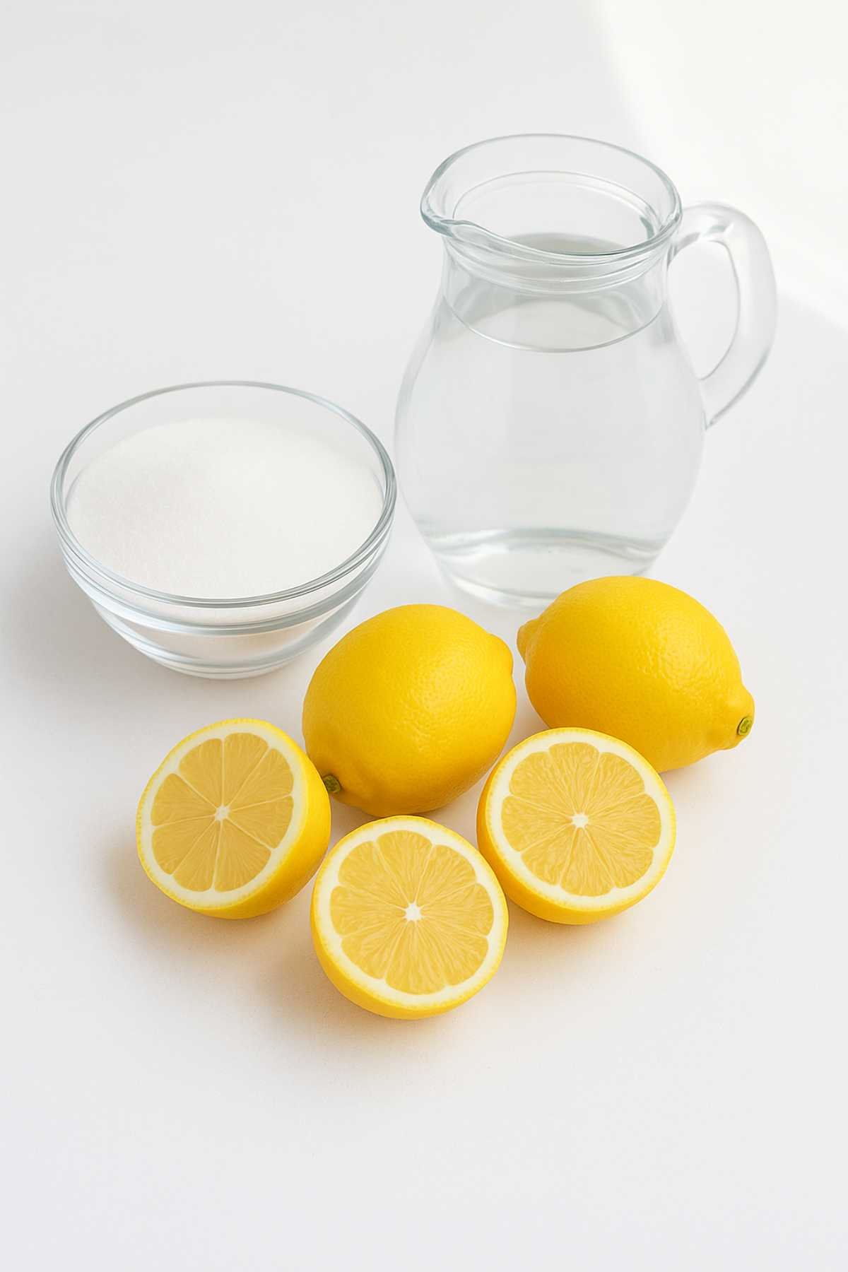 traditional Italian lemon sorbet ingredients