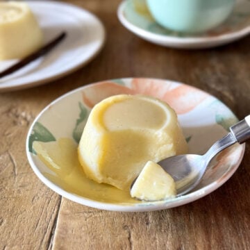 Italian vanilla pudding