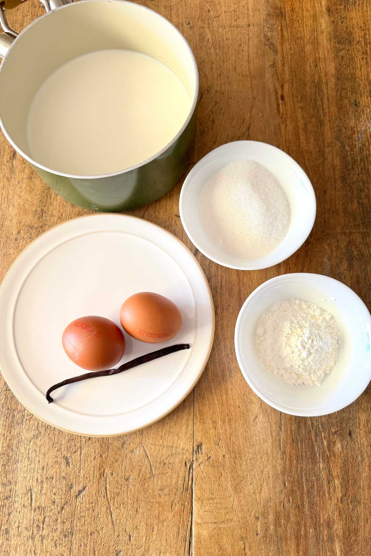 Italian vanilla pudding