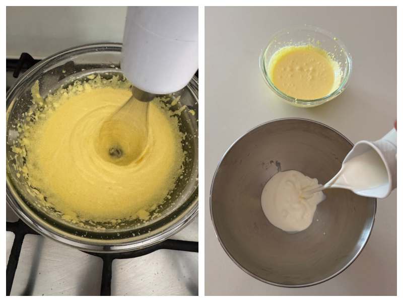 chocolate raspberry semifreddo recipe step 2