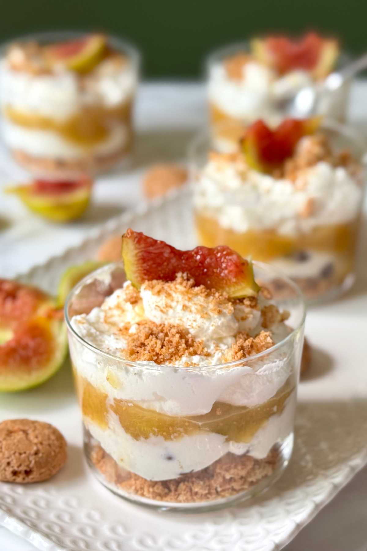 Easy Ricotta and Fresh Fig Dessert Cups