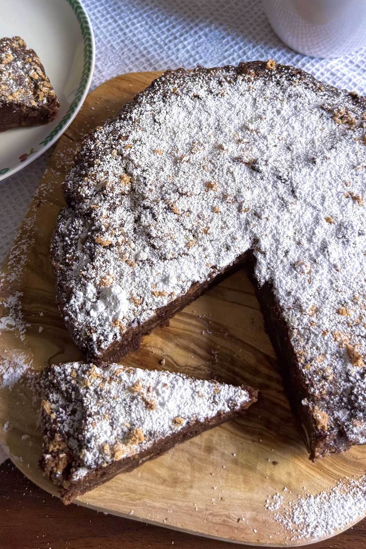 Italian chocolate bread cake