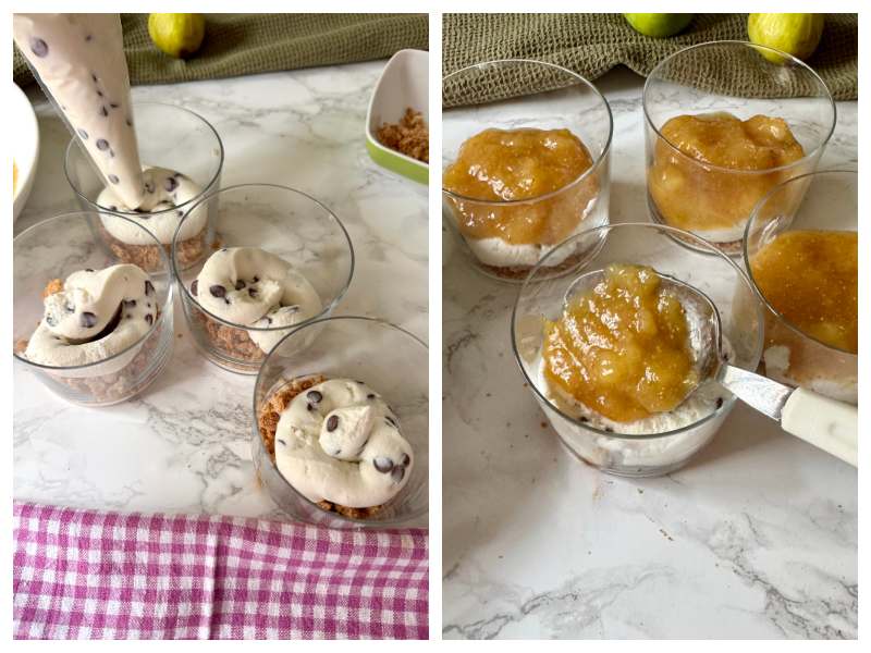 Ricotta and Fresh Fig Dessert Cups step 5