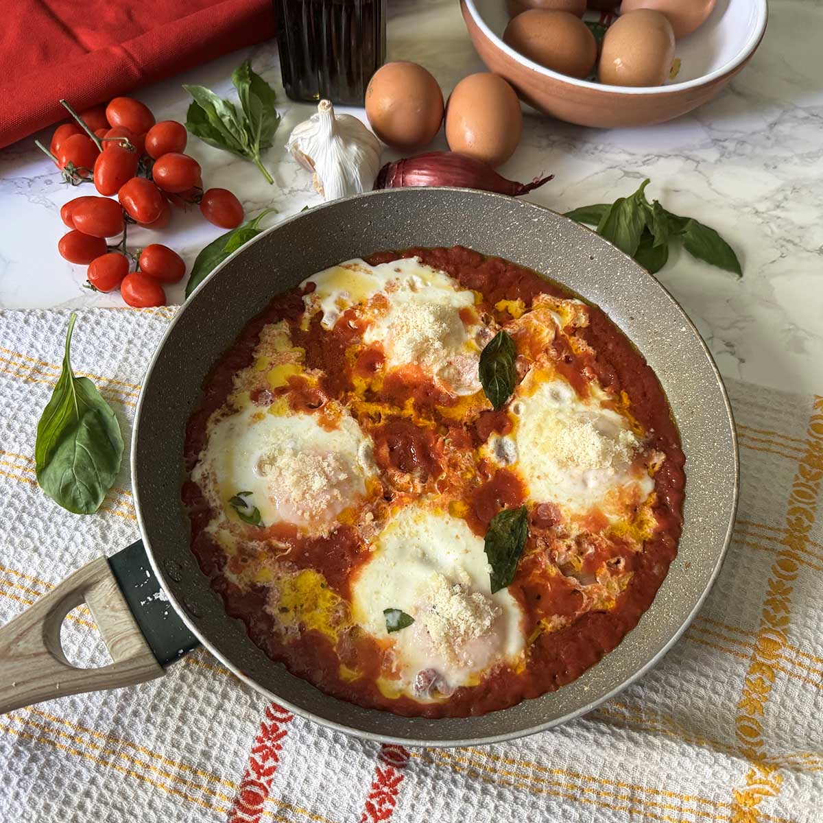 Uova in Purgatorio (Classic Italian Eggs in Purgatory)