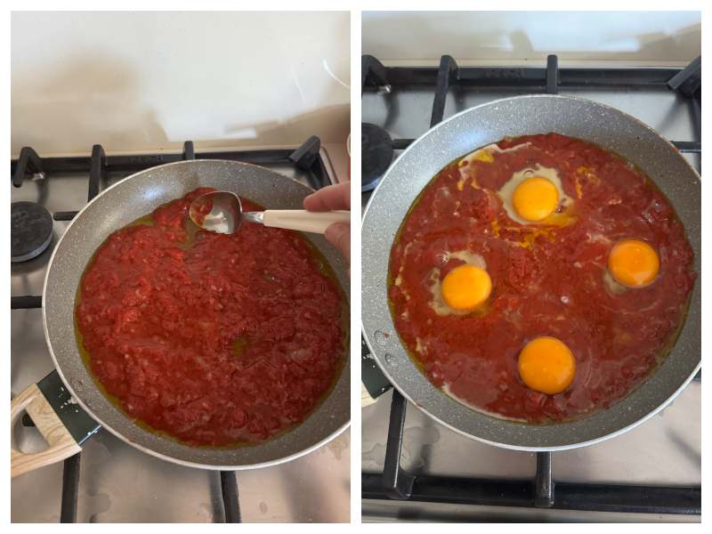 eggs in purgatory recipe step 2