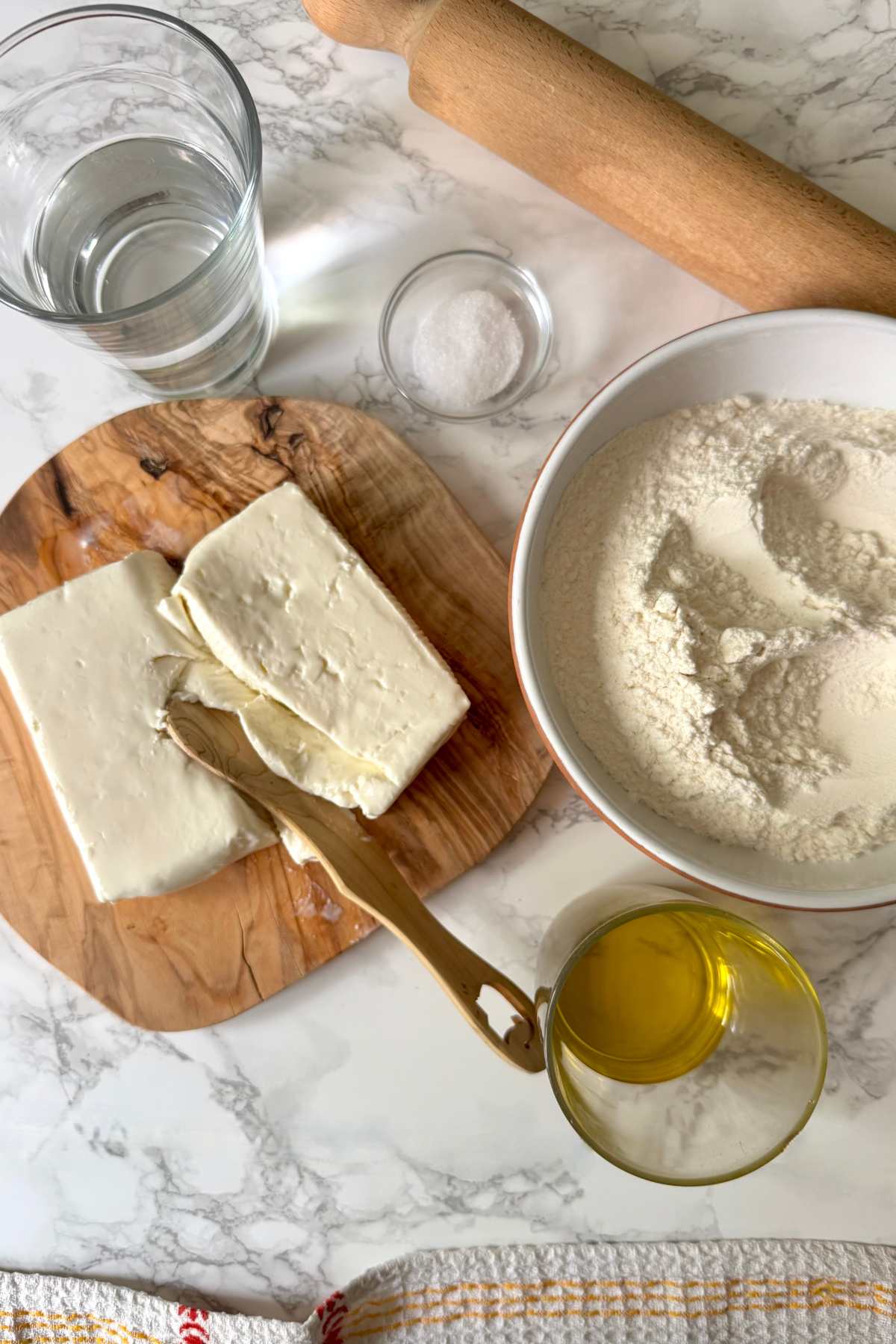 focaccia di recco ingredients