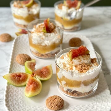 ricotta and fresh fig dessert cups
