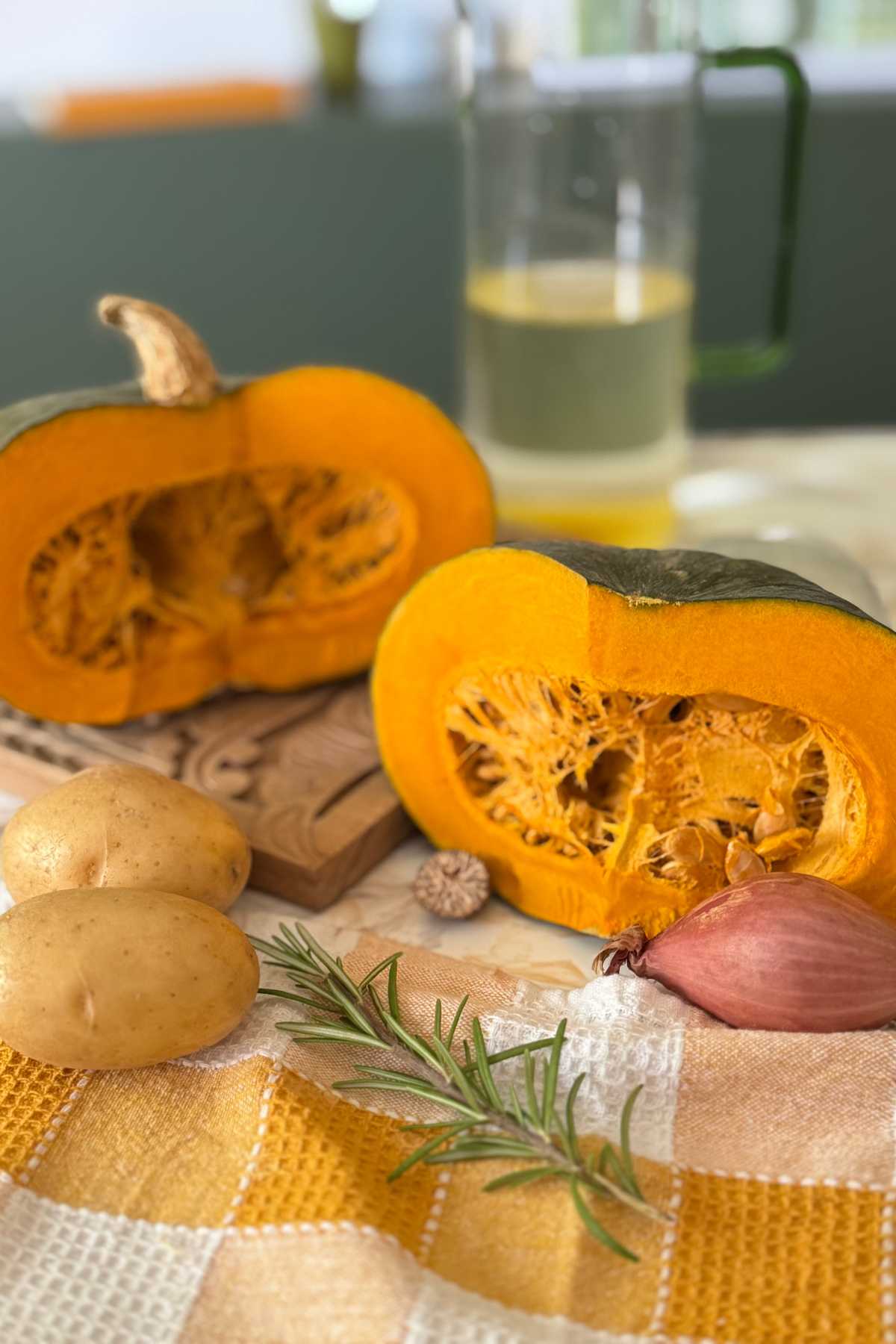Italian pumpkin soup ingredients