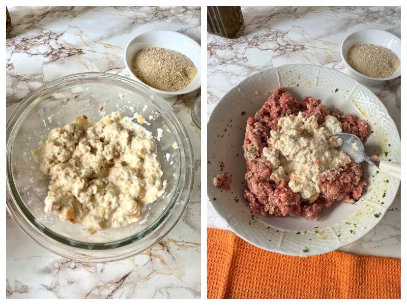italian fried meatballs step 2