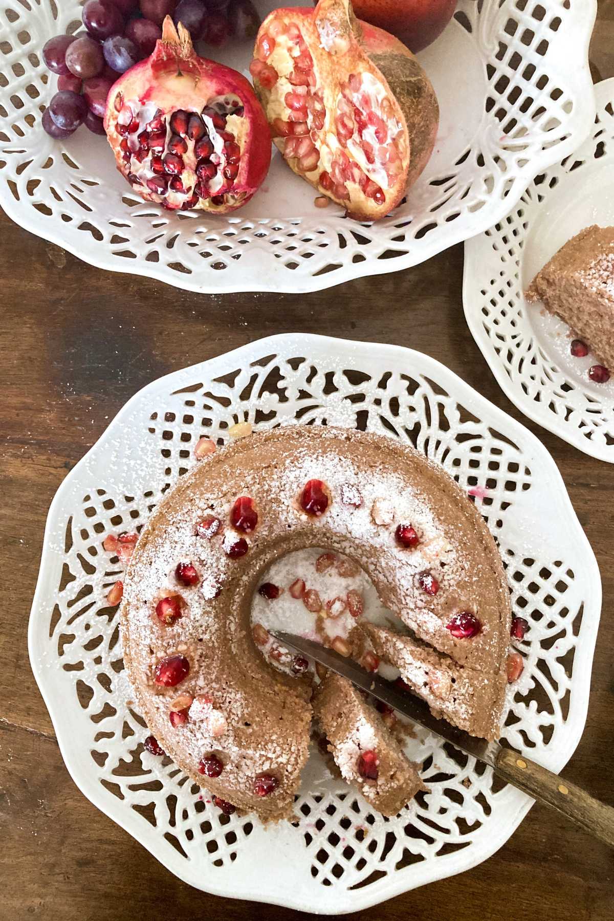 pomegranate cake