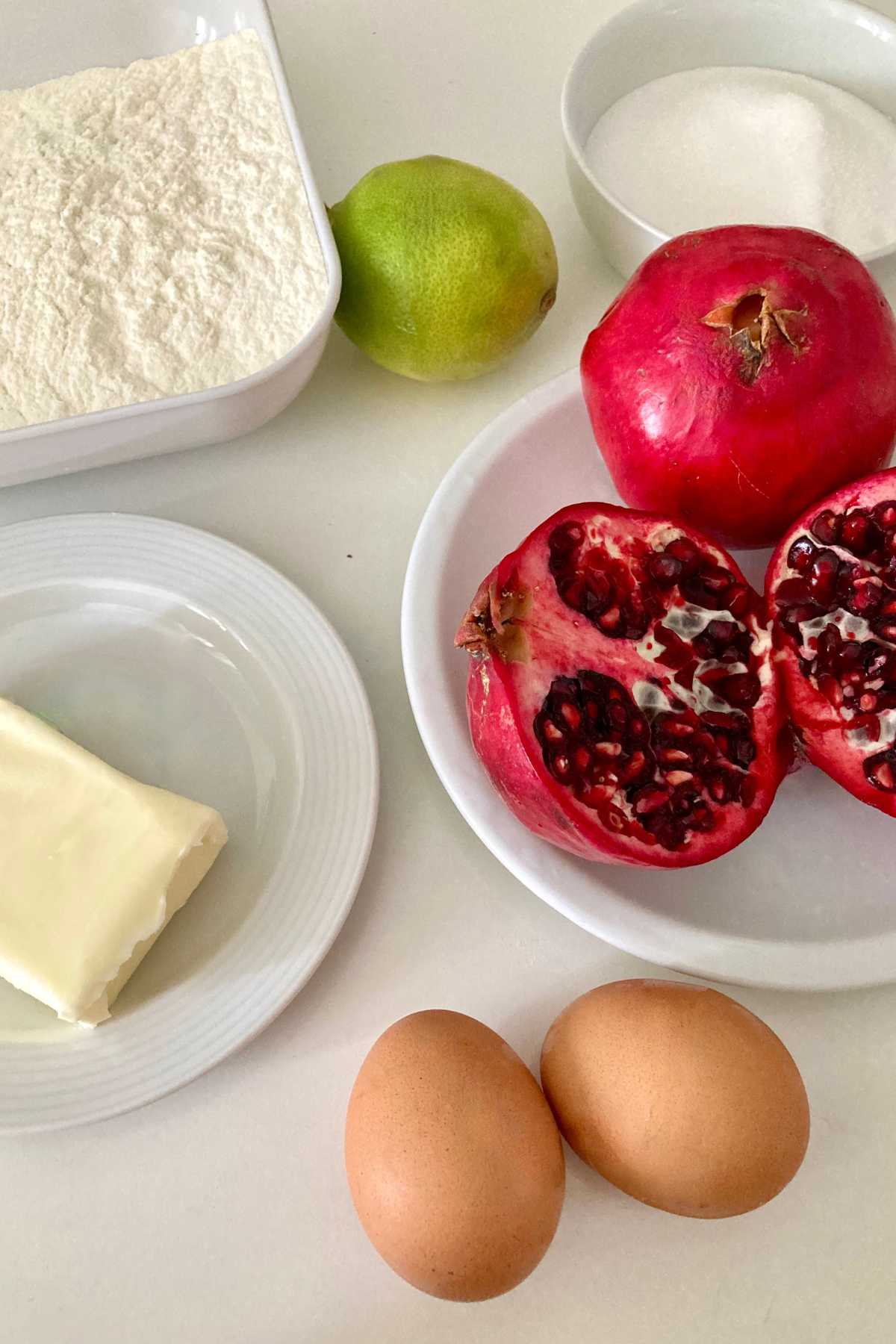 pomegranate cake ingredients