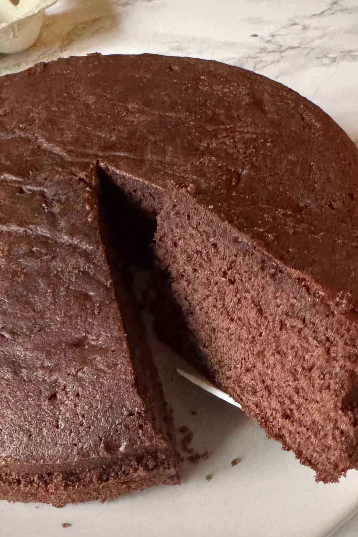 Italian chocolate sponge cake