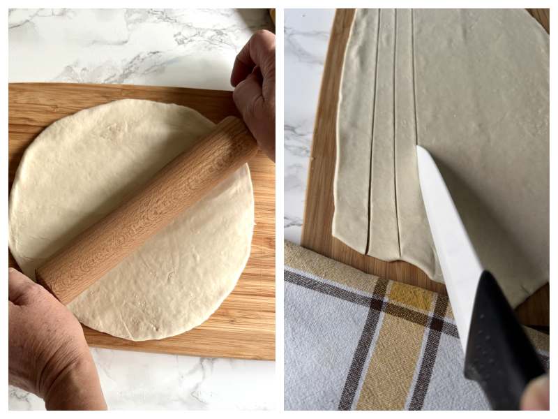 homemade strozzapreti pasta recipe step 2