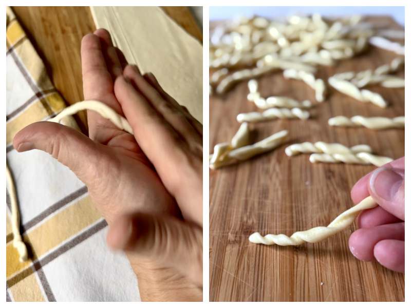 homemade strozzapreti pasta recipe step 3