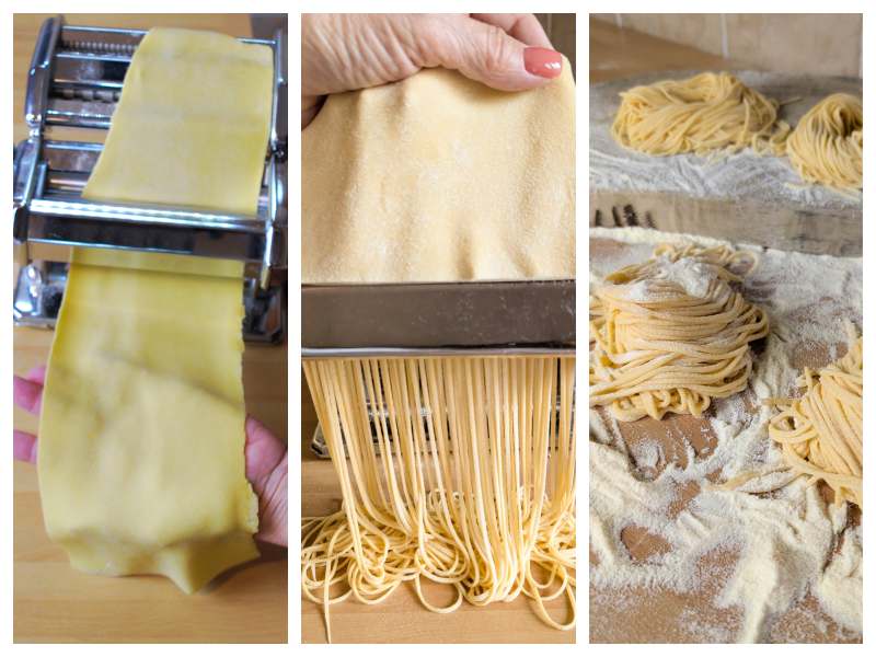 how to make tagliolini