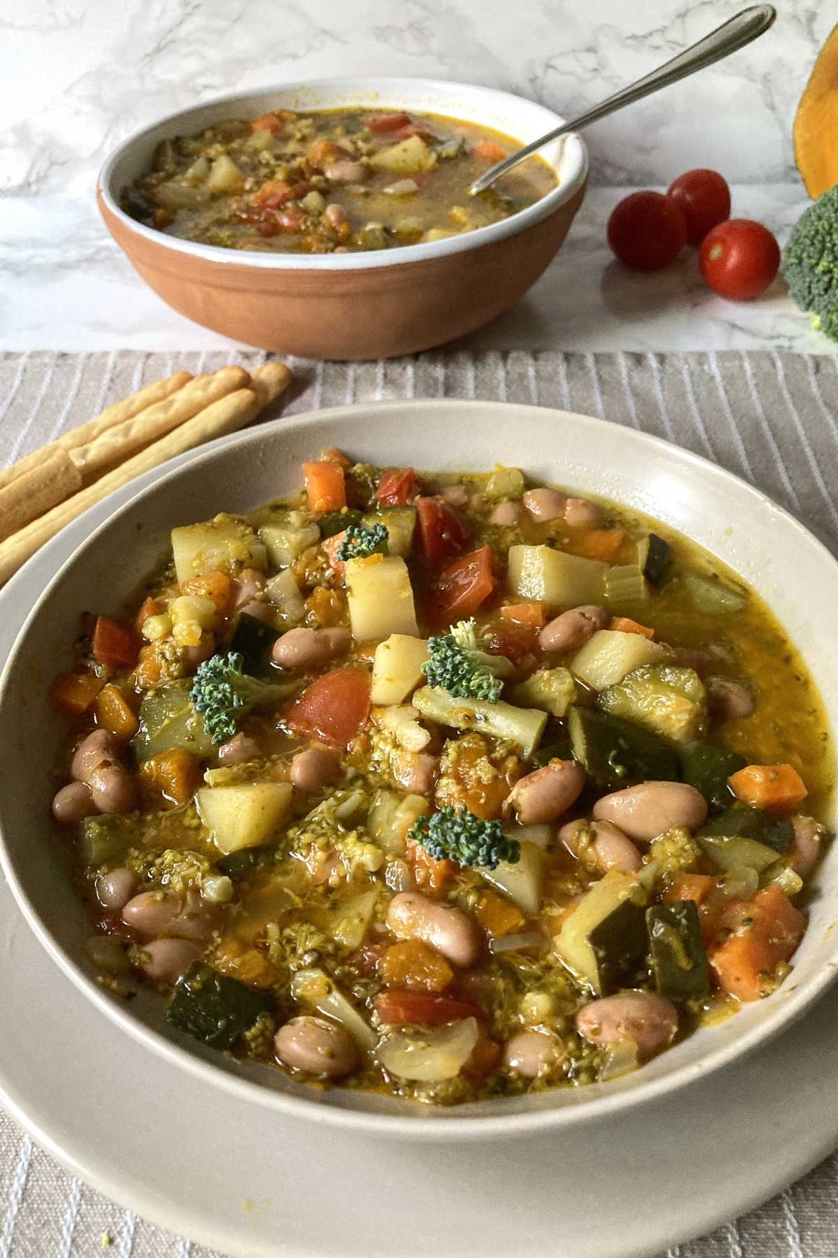 classic Italian minestrone soup