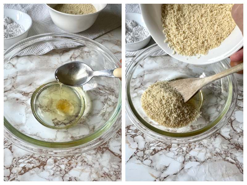 ricciarelli cookies step 1