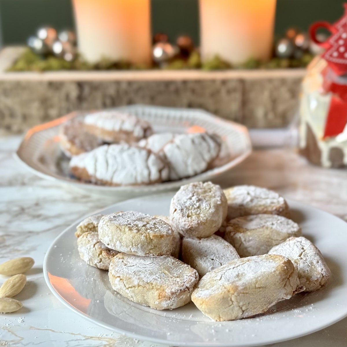 Ricciarelli (Soft Italian Almond Cookies)