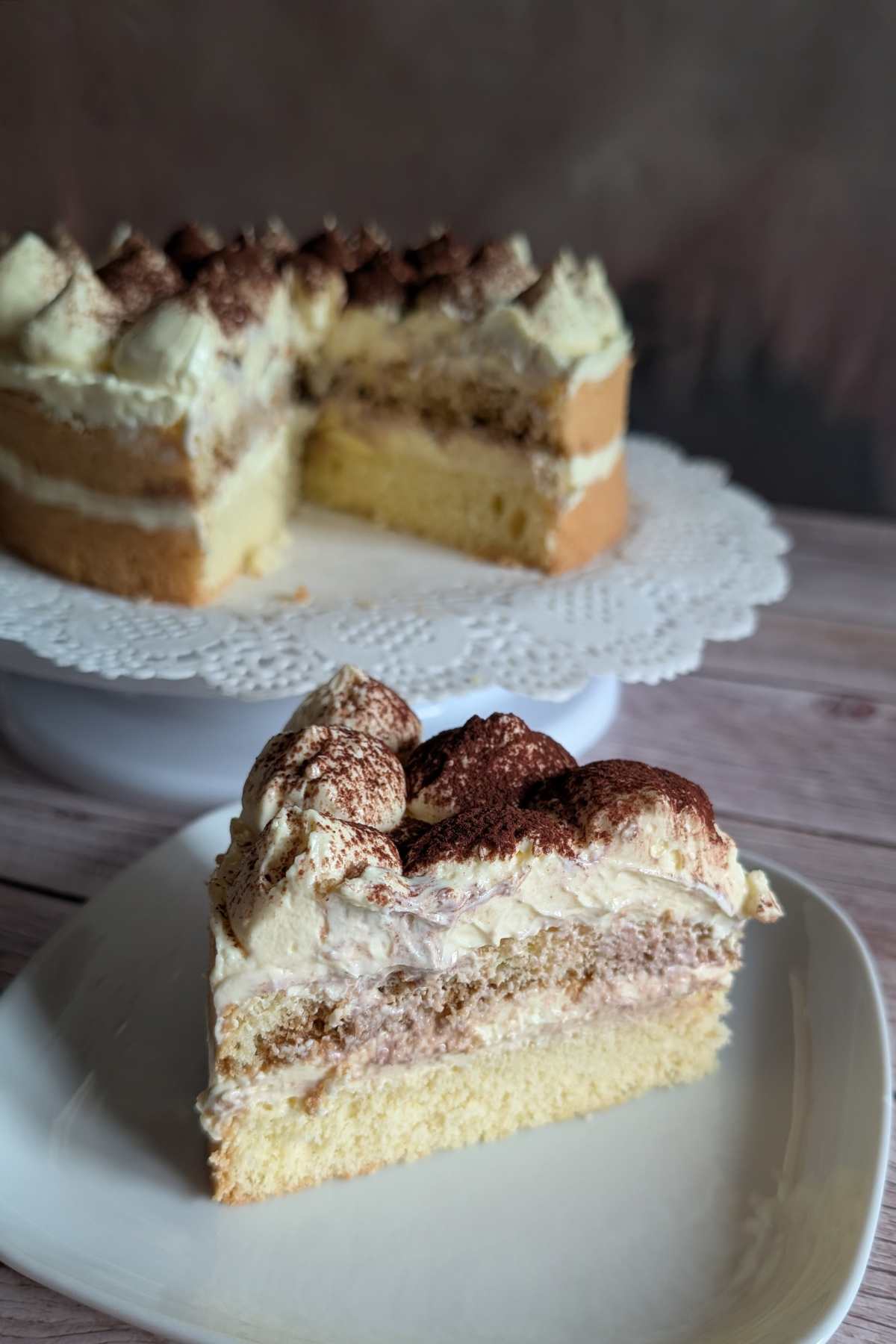 classic tiramisu cake