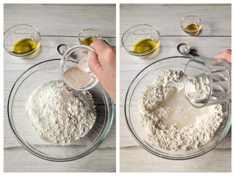 focaccia genovese recipe step 1