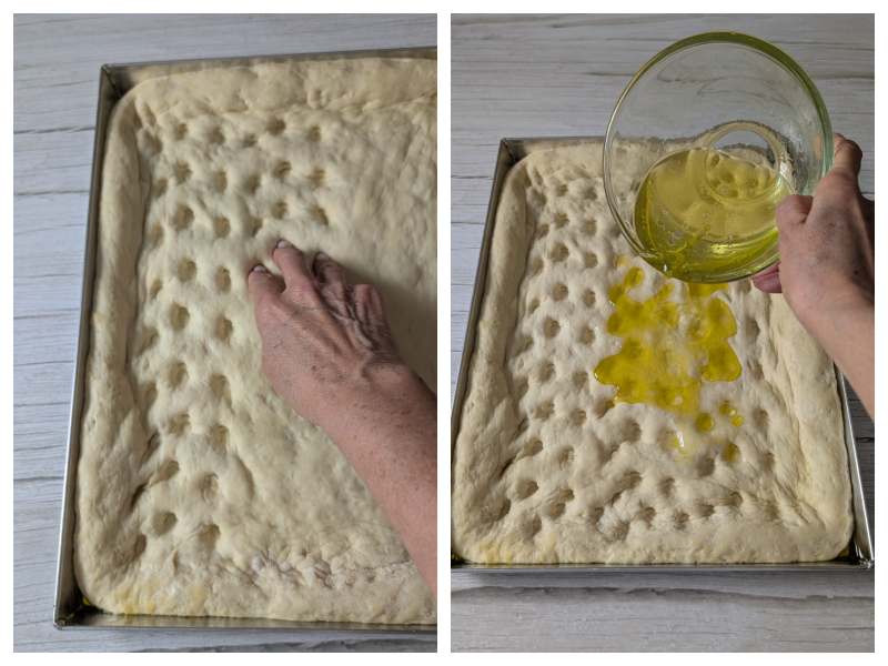 focaccia genovese recipe step 9