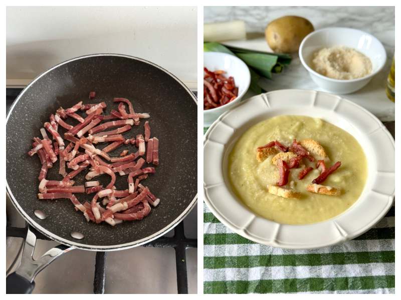 leek and potato soup step 5