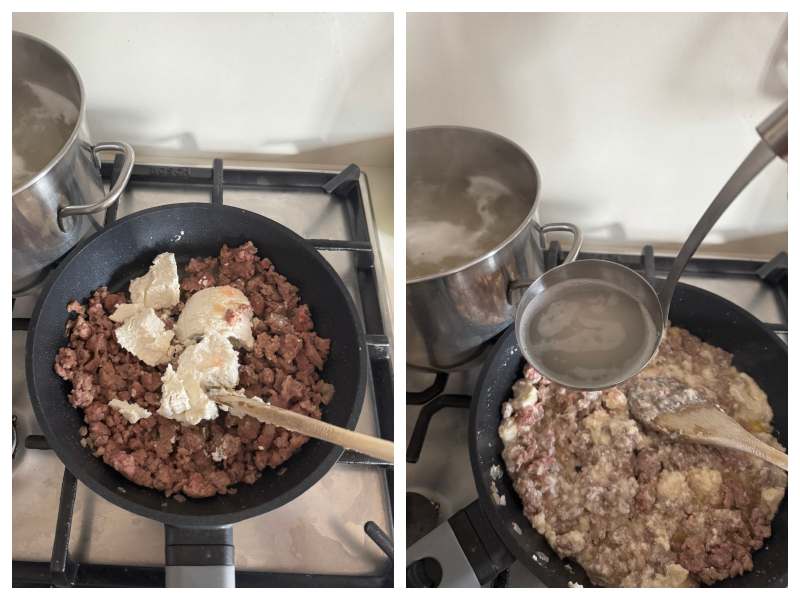 pasta alla norcina step 4