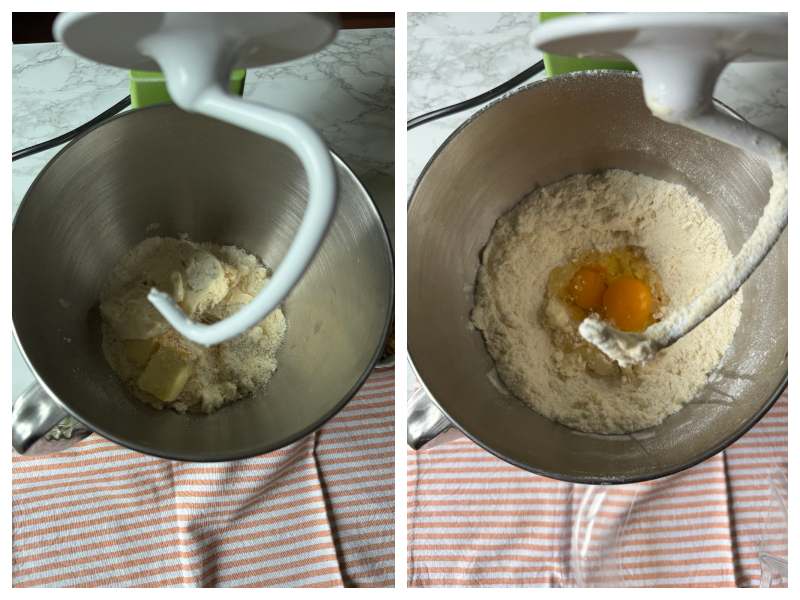 savory cantucci with gorgonzola step 2