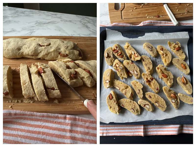 savory cantucci with gorgonzola step 5