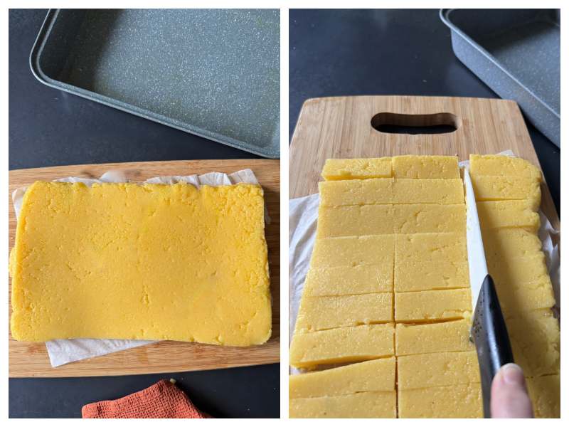 polenta fries recipe step 5