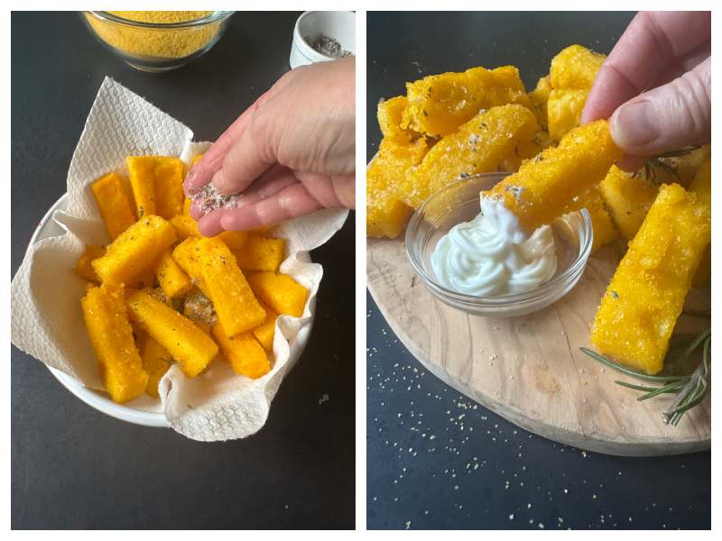 polenta fries recipe step 7