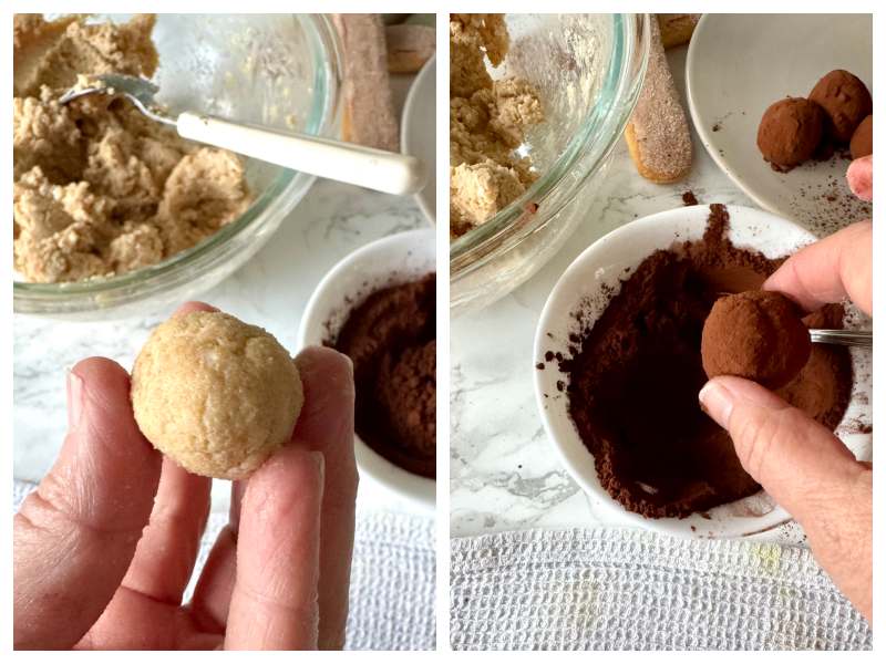 tiramisu truffles recipe step 4