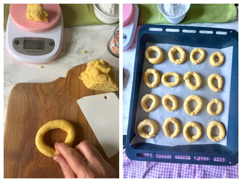 Italian Easter taralli recipe step 4