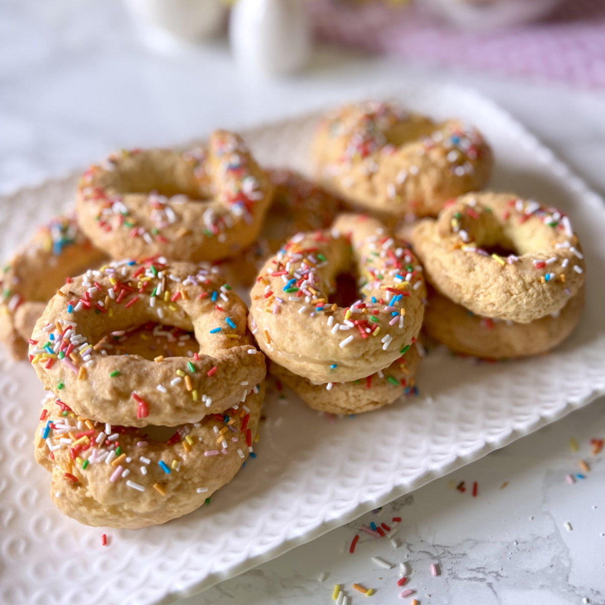 Italian Easter Taralli (Traditional Sweet Taralli Cookies)