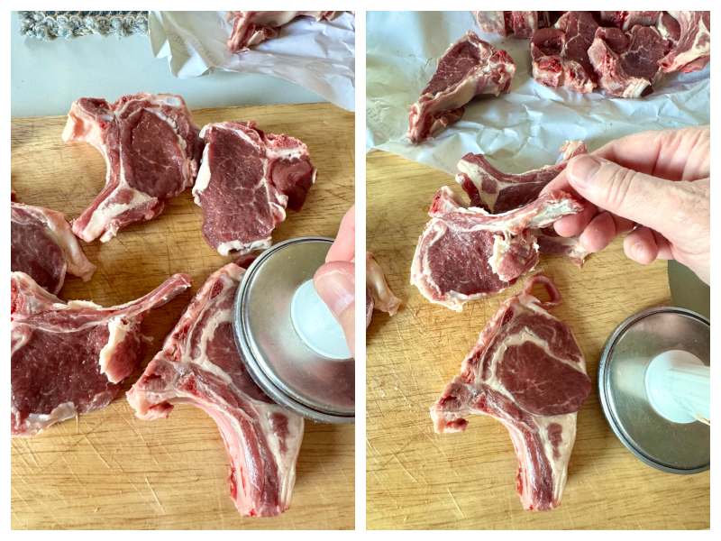 abbacchio a scottadito step 2