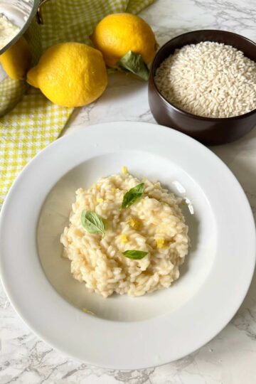 Lemon Risoto Rice Lemon Risotto Recipe – Creamy Italian Risotto with Fresh Lemon ...